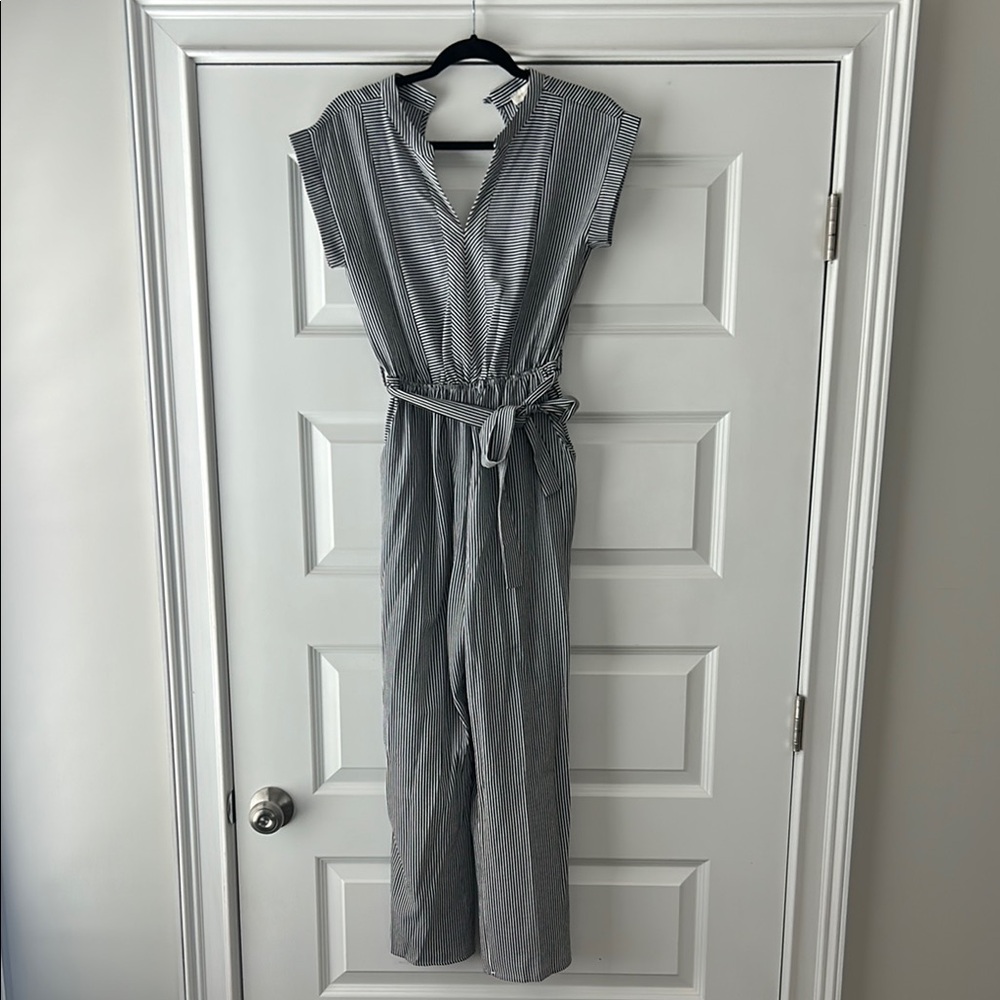 Striped Jumpsuit
